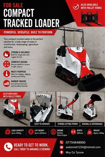 Mach pro mini skid steer