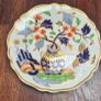 Japanese-inspired Imari pattern with cobalt blue, red, and gold gilding china Image 7
