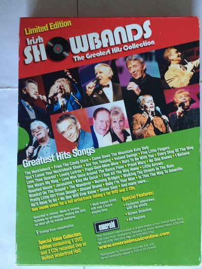 Irish Showbands The Greatest Hits Collection [Music Digipack 1xDVD+2xCD]