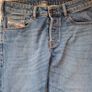 Diesel industry jeans Size 30/30 button fly blue denim In excellent condition Image 3