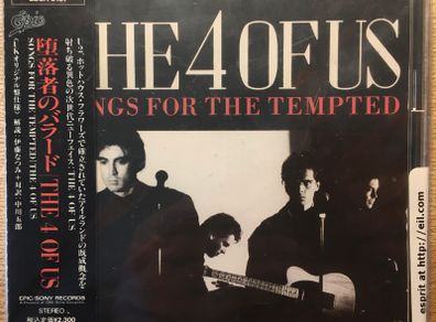 The 4 Of Us - Music for the Tempted - Original Japanese Edition with Obi Band (Unopened)