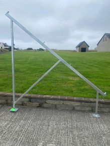 Solar panel frames