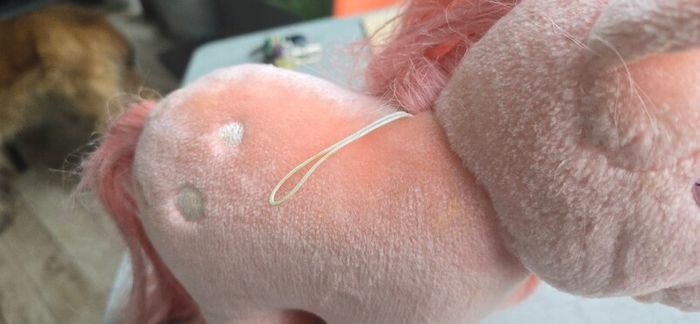 Cotton Candy Plushie Teddy Softies Large Vintage MLP G1 My Little Pony