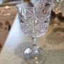 VTG Bohemian Crystal Diamond Cut Cordial Ball Stem Glasses - Set of 6 Image 9