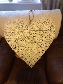 Big heart Xmas decoration