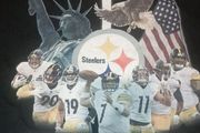 one nation Pittsburgh Steelers T shirt size 3XL