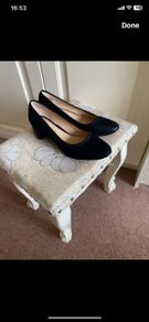 Clarks smart black shoes size 6.5 - v comfortable