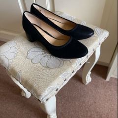 Clarks smart black shoes size 6.5 - v comfortable