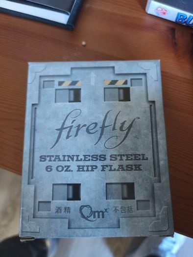 firefly hip flask