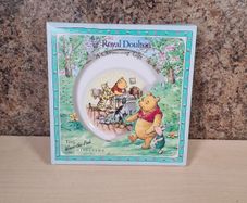 Royal Doulton Disney Winnie The Poo Collection Plate Baby Christening Gift Brand New