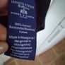 Jermyn Street Navy Cotton jumper with Grey Trim at opening. Lovely quality. Image 5