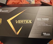 Seasonic Vertex GX-1000 - 1000W  Fully Modular PCIE 5 80+ Gold PSU