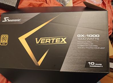 Seasonic Vertex GX-1000 - 1000W  Fully Modular PCIE 5 80+ Gold PSU