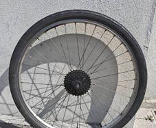 back wheel 26 inches