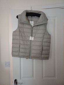 NEW Zara Stone Colour Gilet