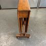 Beautiful Antique Mahogany Sutherland Table - Clever Space Saver Image 6