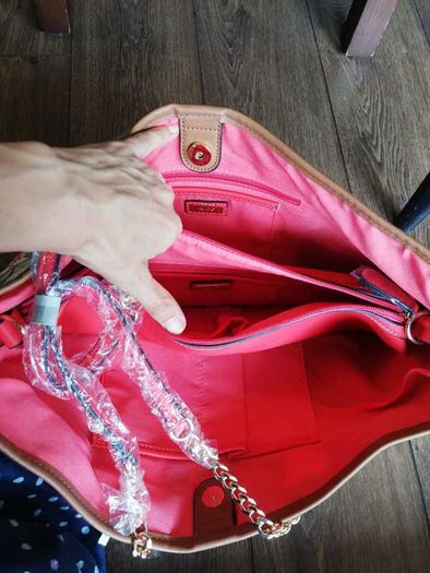 Double bag with Clutch