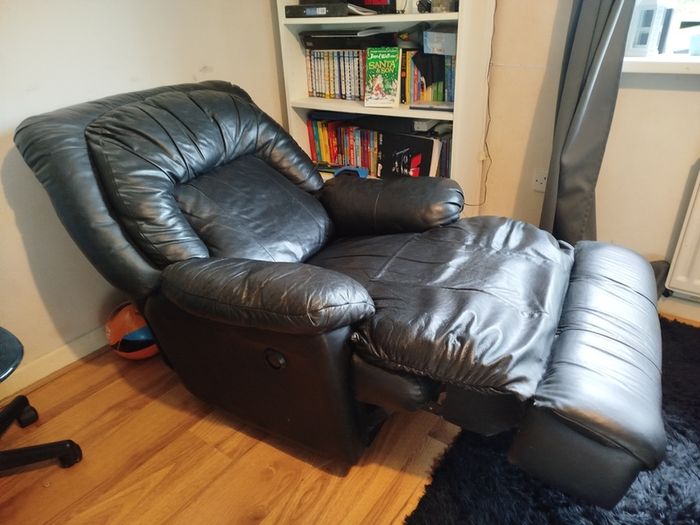 2 recliner armchairs