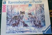 Wolf jigsaw