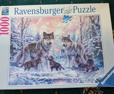 Wolf jigsaw
