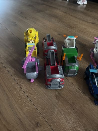 paw patrol vehicles