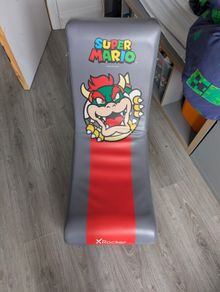 X Rocker Super Mario Gaming Chair - Bowser Edition Floor Rocker