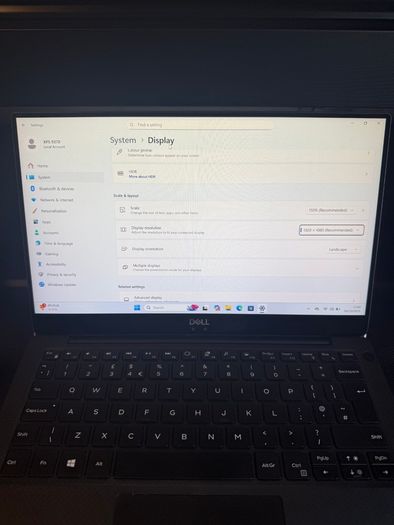 Dell Xps 9370 Laptop I7/16gb/256ssd/fhd