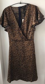 QED dress Animal Print size 16 New