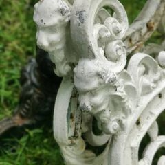 Heavy Cast Iron Garden Bench Ends
