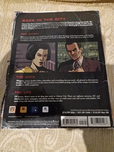 Grand theft auto Liberty city stories Official strategy guide