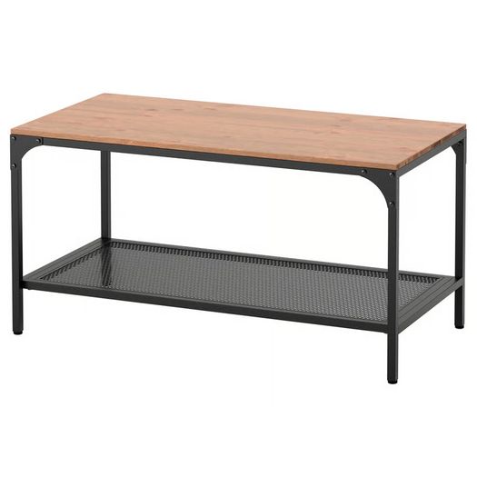 4'6 ft Grey Bedframe, Back Care Mattress & Ikea Coffee Table - FOR SALE
