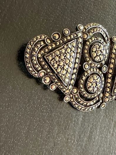 silver brooch