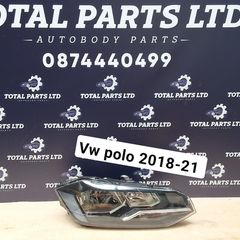 Vw polo 2018-21 halogen headlight
