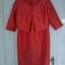 Fely Campo Beautiful Dress and Jacket Size 12 /14 Image 2