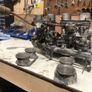 Twin Weber IDF 40s with Waffle Inlet Image 9
