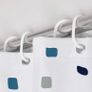 Shower Curtain Mould and Mildew Resistant Solid, 180 x 180 cm (FREE POSTAGE) Image 8