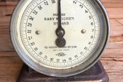 Vintage Hughes Baby Weigher