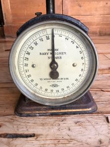 Vintage Hughes Baby Weigher