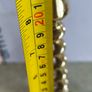 Pair Of Antique 19C English Barley Twist Havy Brass Candlesticks Image 3