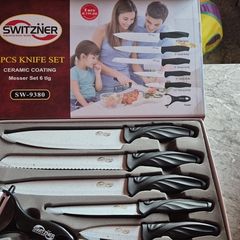 6 piece knive set switzner