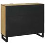 Sideboard Brown 90 x 33 x 75 cm Solid mango wood Image 4