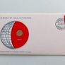 Denmark 1977 Coin Stamp cover BUNC Image 2