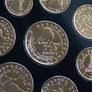 Slovenia euro coins set 24k Gold plated & Rhodium gilt Slovenian medal limited edition Image 4