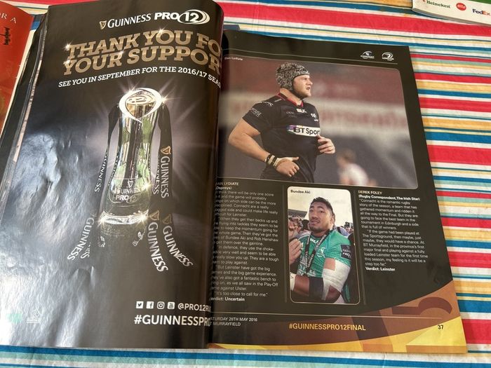 Rubgy programmes