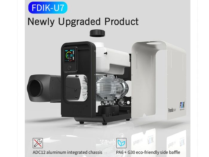 New Diesel / Kerosene Heater 8KW 12/24/220V APP with Upgraded 2KG Heat Exchanger