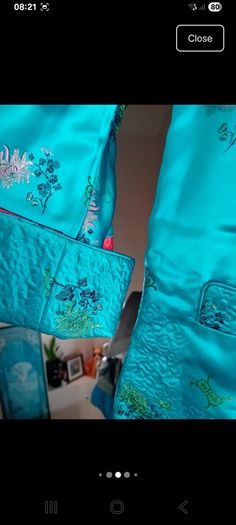 1960s silk embroidered kimono jacker