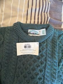 Arancrafts - wool men Sweater