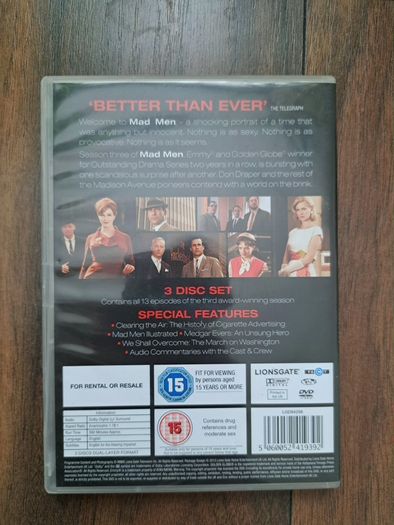 Madmen Seasons 1-4
