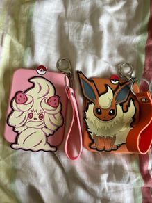 pokemon card holder display keychain decoration