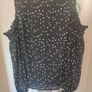 Atmosphere black cold shoulders blouse size UK18 EU46 Postage included Image 4